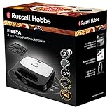 Russell Hobbs Multifunktionsgerät 3-in-1 Fiesta (Sandwich Maker, Waffeleisen, Kontaktgrill), spülmaschinengeeignete & antihaftbeschichtete Platten (erweiterbar: Cake Pop, Mini Donut, Churros) 24540-56 - 4