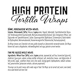 Got7 Nutrition High Protein Tortilla Wraps – Vegetarisch – High Fibre – reduzierter Kohlenhydratgehalt (6 Wraps) 280g - 3