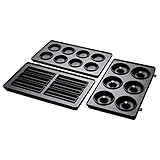 Russell Hobbs 25490-56 3er Platten-Sets Fiesta, spülmaschinengeeignete und hochwertige antihaftbeschichtete Cake-Pop-Platten, Mini-Donut-Platten und Churros Platten - 5
