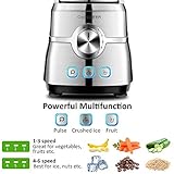 Standmixer Smoothie Maker, COOCHEER 2000W Mixer, 25000 U/min Professioneller Shakes Blender, Mühle und Eisbrecher, mit Geschwindigkeitsregelung, 2L BPA Free Tritan Pitcher - 8